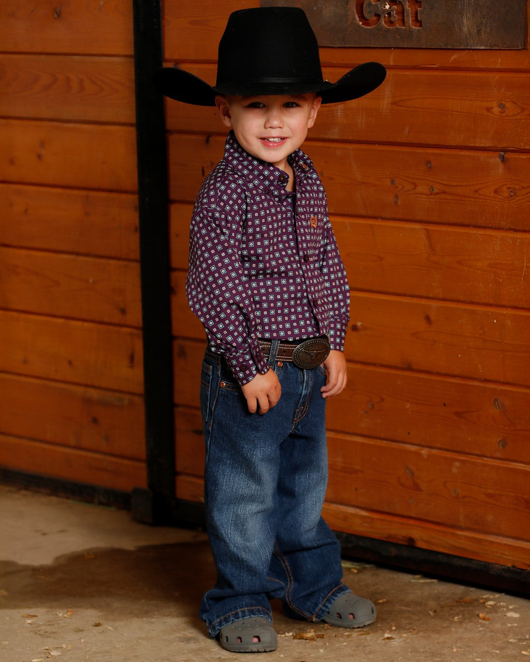 Cinch Boy's Button-Down Western Shirt