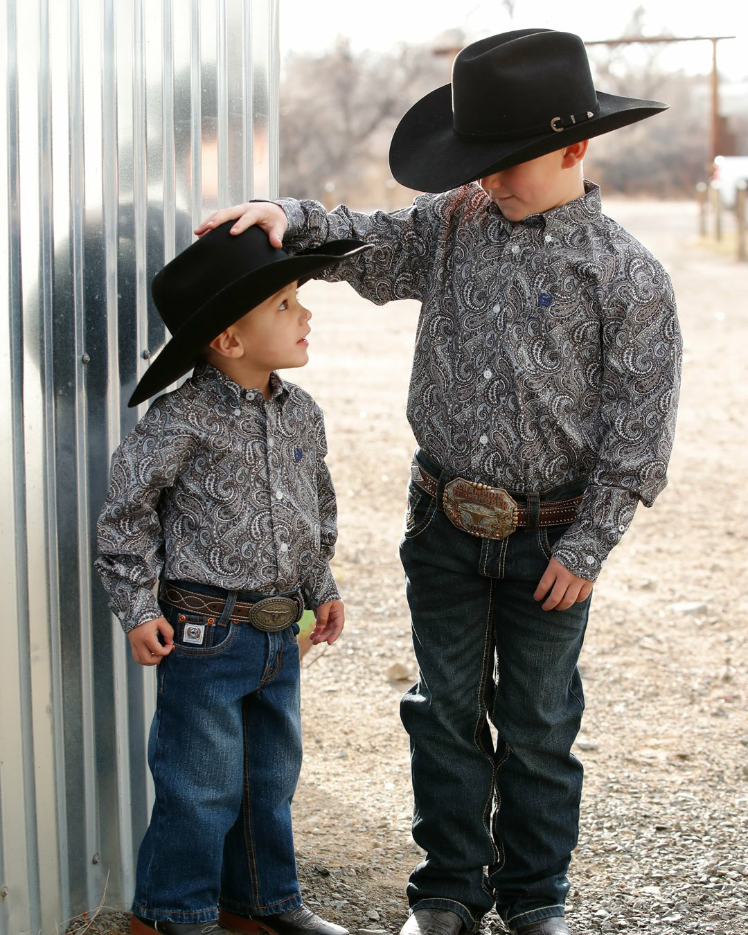 Cinch Boy's Button-Down Western Shirt