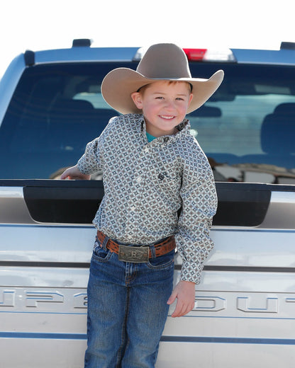 Cinch Boy's Button-Down Western Shirt