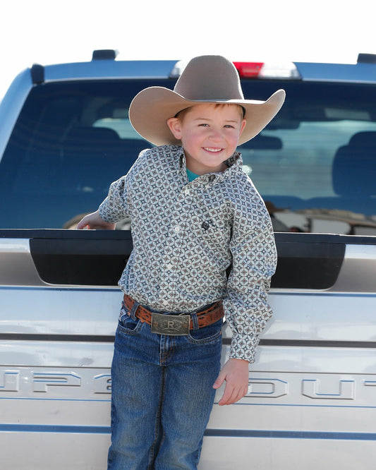 Cinch Boy's Button-Down Western Shirt