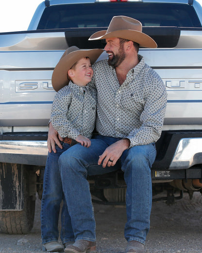 Cinch Boy's Button-Down Western Shirt