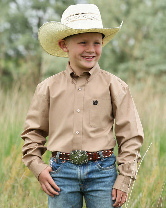 Cinch Boy's Button-Down Western Shirt