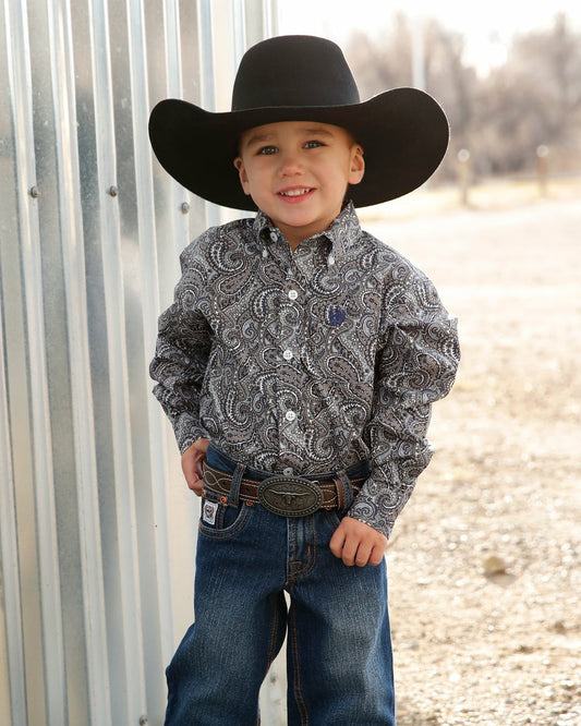 Cinch Boy's Button-Down Western Shirt