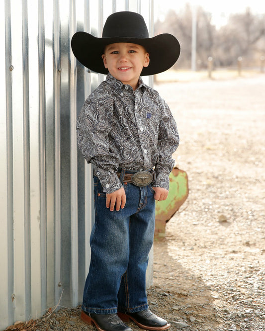 Cinch Boy's Button-Down Western Shirt