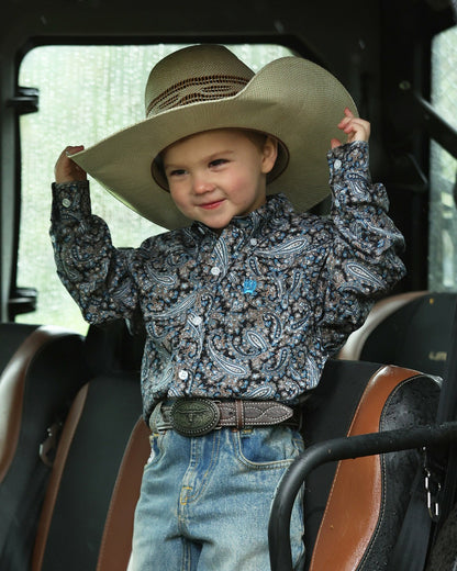 Cinch Boy's Button-Down Western Shirt