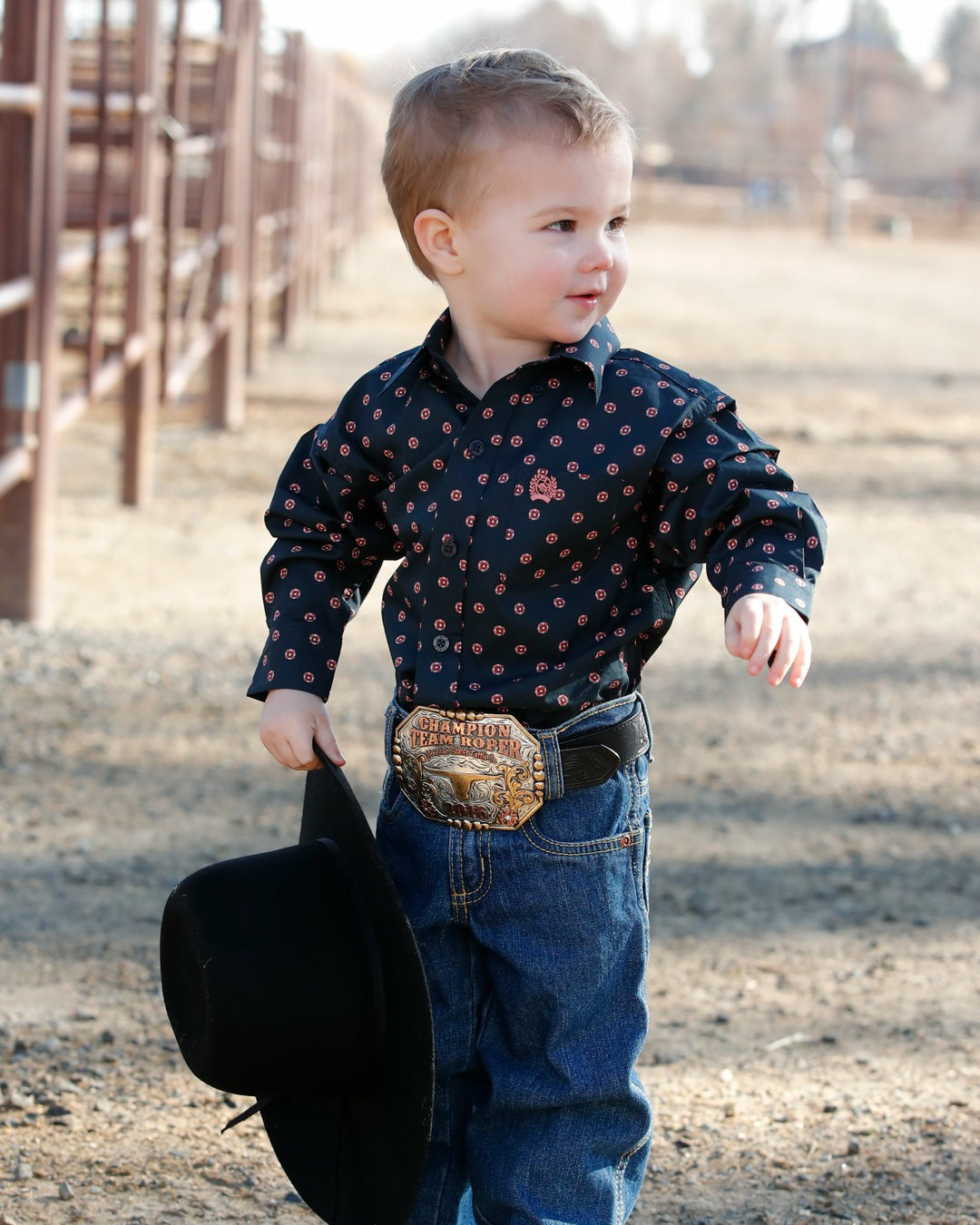 Cinch Boy's Button-Down Western Shirt
