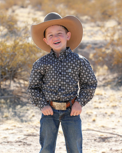 Cinch Boy's Button-Down Western Shirt