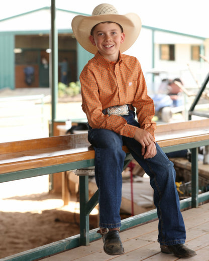 Cinch Boy's Button-Down Western Shirt