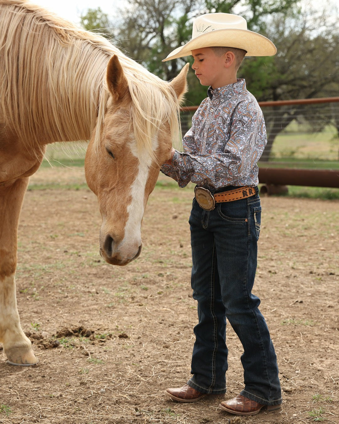 Cinch Boy's Button-Down Western Shirt