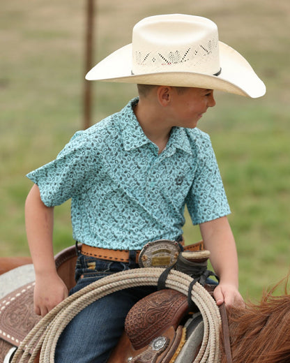 Cinch Boy's Arenaflex Polo