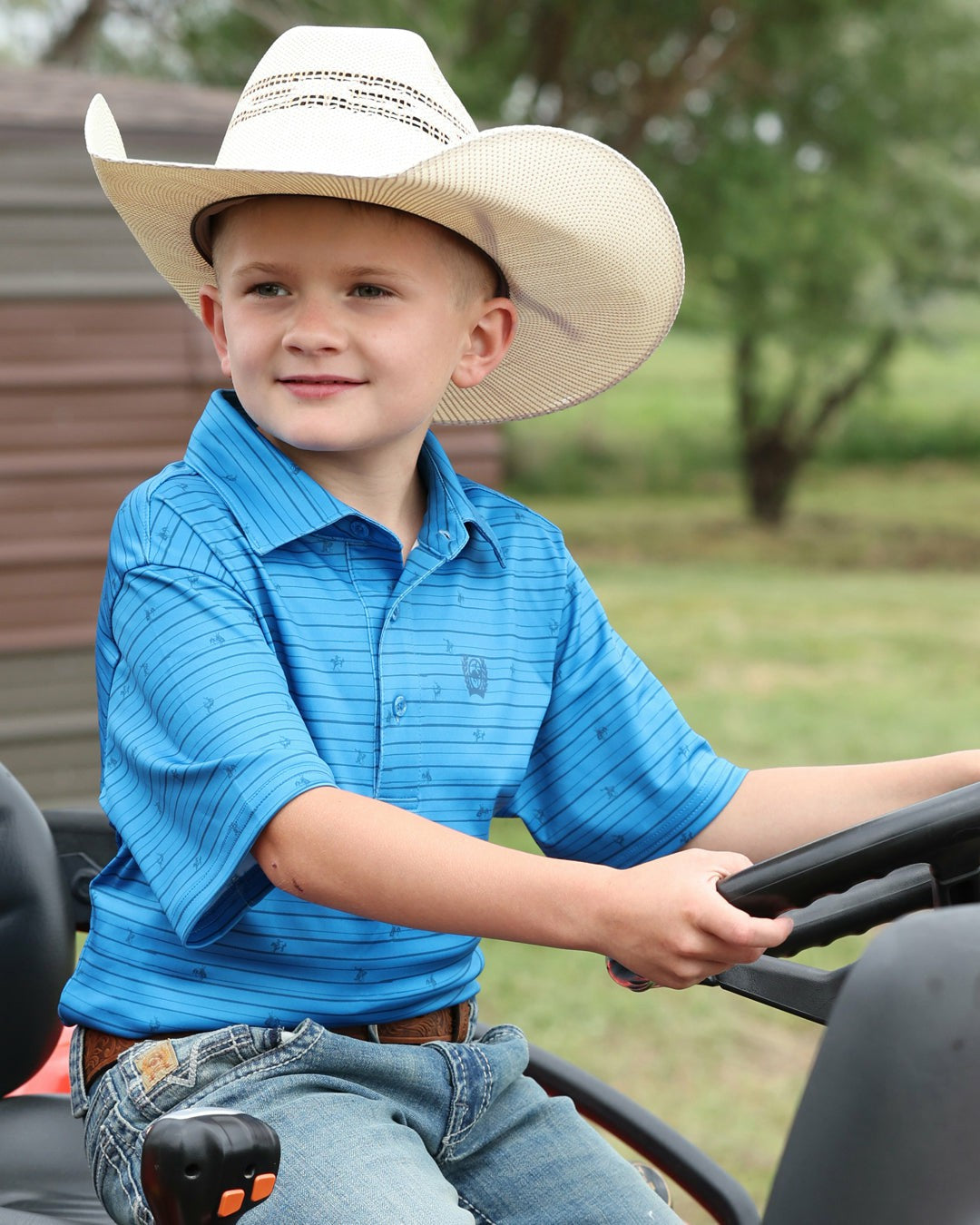 Cinch Boy's Arenaflex® Polo