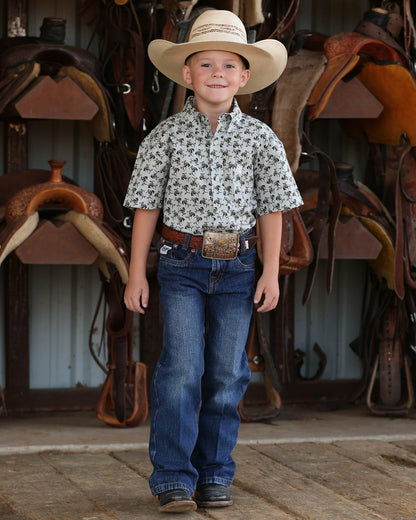 Cinch Boy's Button-Down Western Shirt