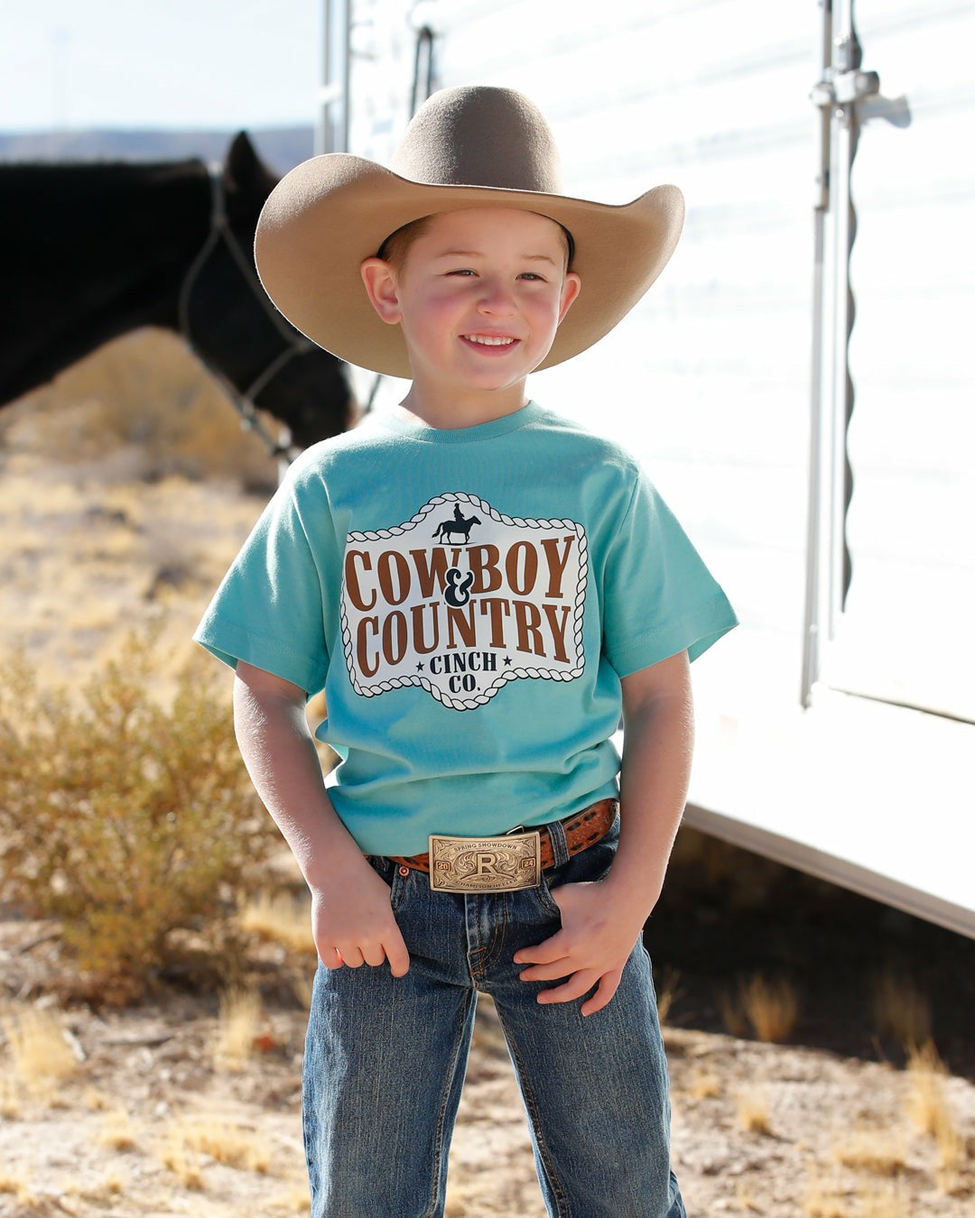 Cinch Boy's Graphic Tee