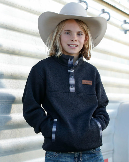 Cinch Boy's Sweater Knit Pullover