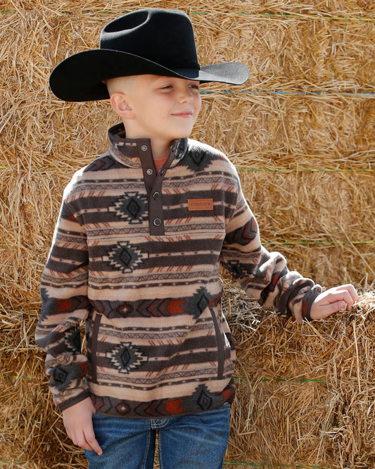Cinch Boy's Polar Fleece Pullover