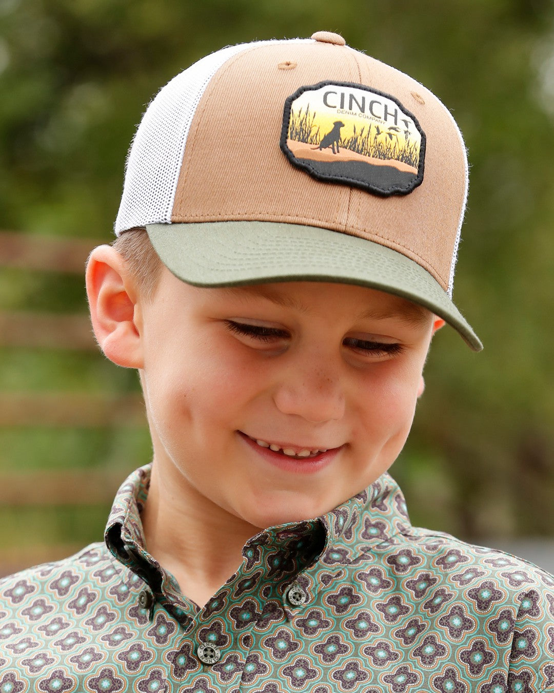 Cinch Boy's Trucker Cap
