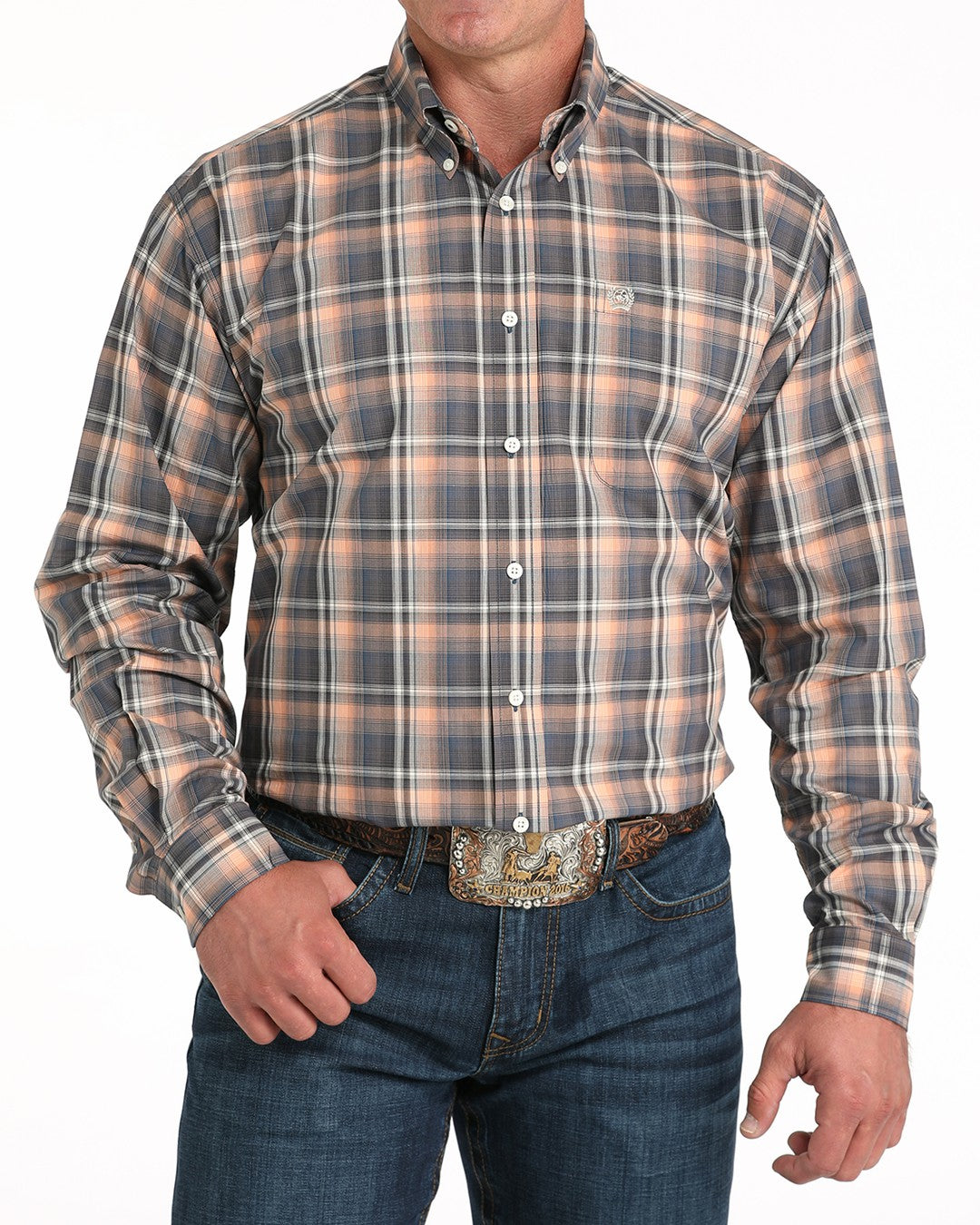Cinch Men’s Classic Fit Button-Down Western Shirt