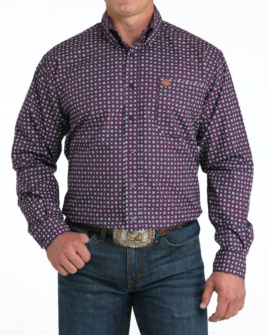 Cinch Men’s Classic Fit Button-Down Western Shirt
