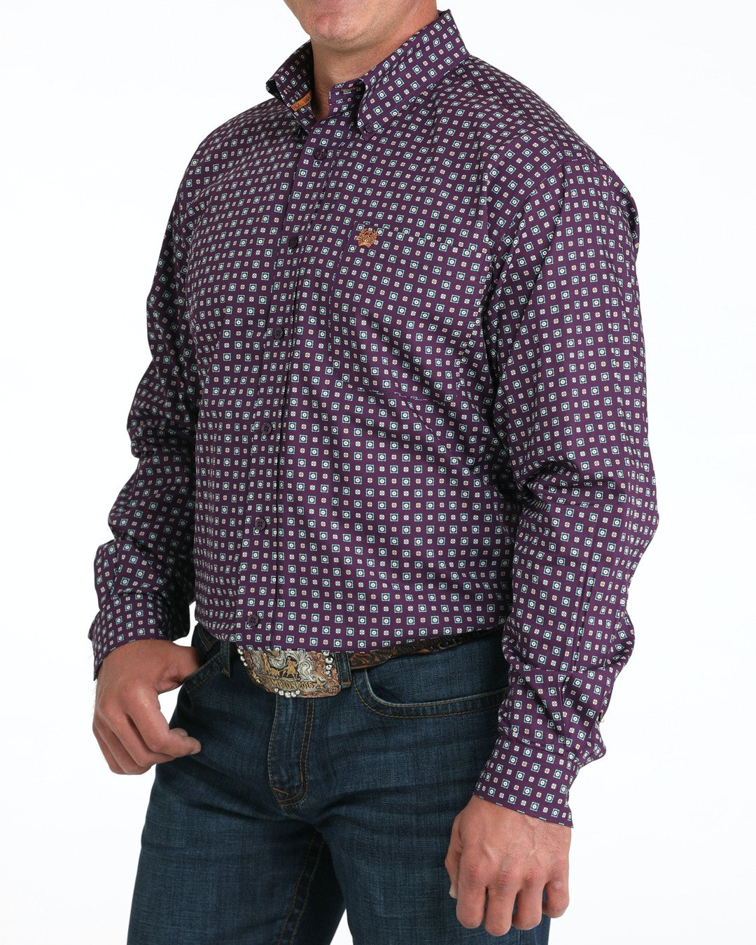 Cinch Men’s Classic Fit Button-Down Western Shirt