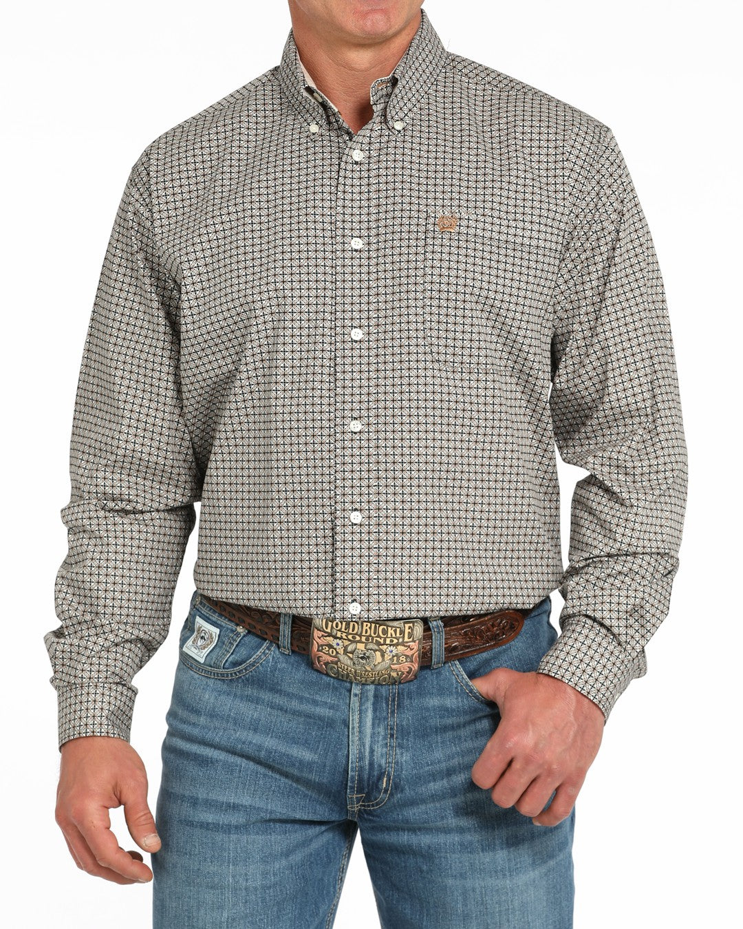 Cinch Classic Fit Button-Down Western Shirt