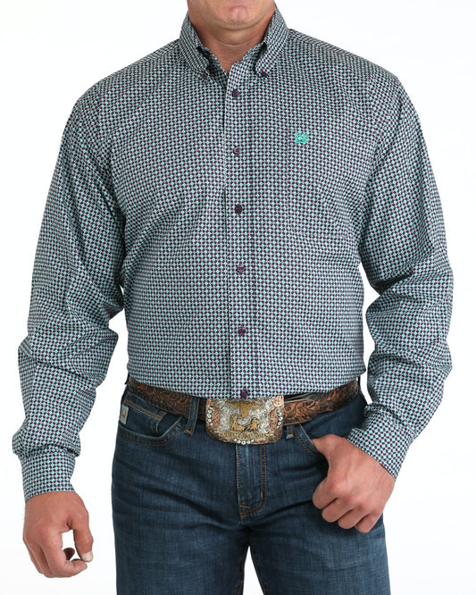 Cinch Stretch Classic Fit Button-Down Western Shirt