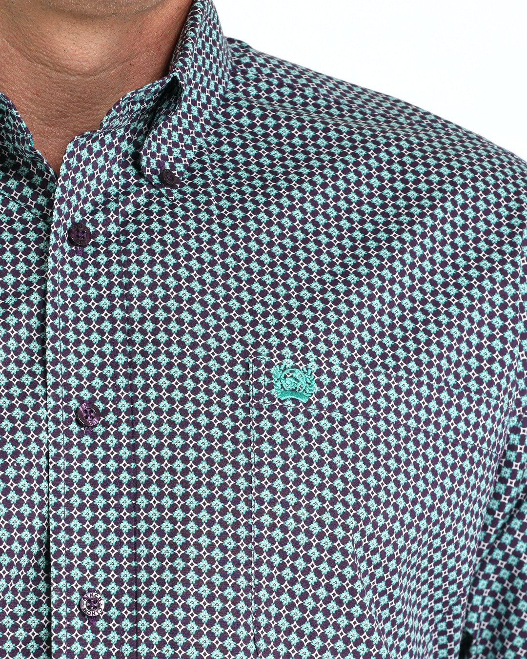 Cinch Stretch Classic Fit Button-Down Western Shirt