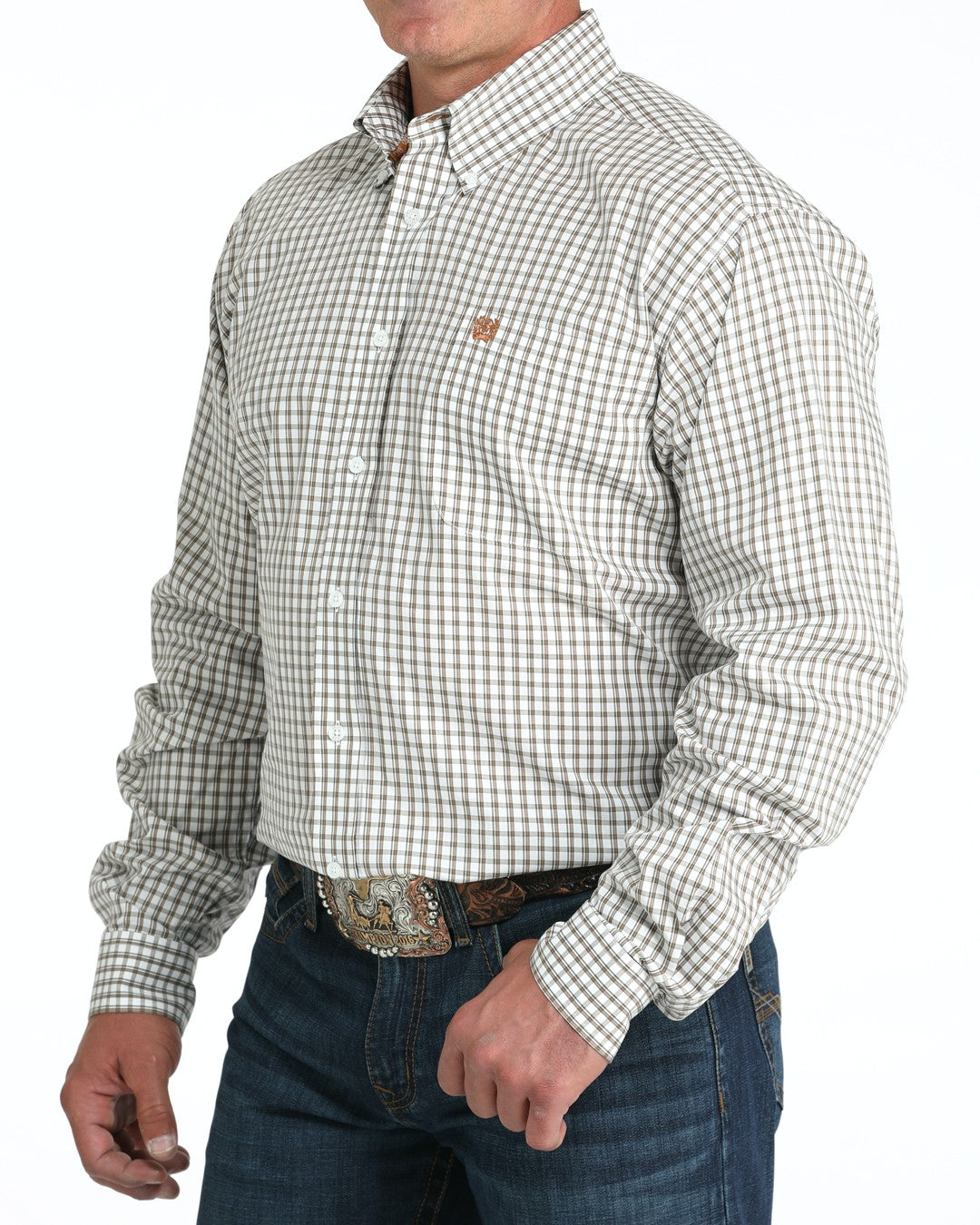 Cinch Stretch Classic Fit Button-Down Western Shirt