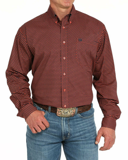 Cinch Men’s Stretch Classic Fit Button-Down Western Shirt