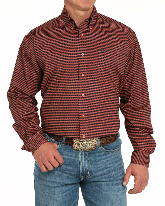 Cinch Men’s Stretch Classic Fit Button-Down Western Shirt
