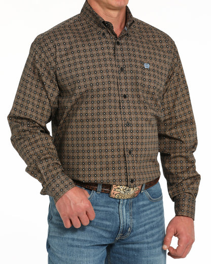 Cinch Stretch Classic Fit Button-Down Western Shirt