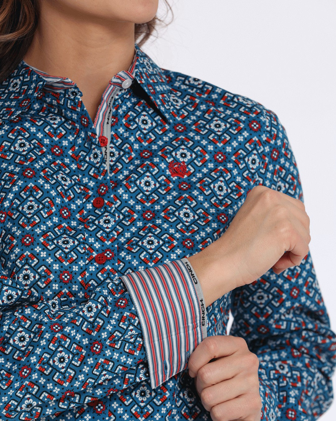 Cinch WoArena Fit Button-Down Western Shirt