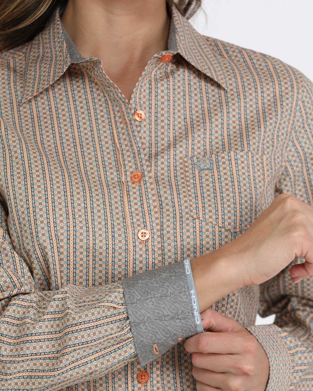 Cinch Arena Fit Button-Down Western Shirt