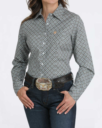 Cinch Stretch Arena Fit Button-Down Western Shirt