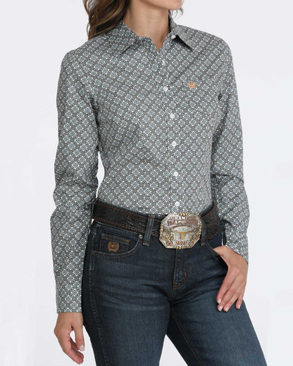 Cinch Stretch Arena Fit Button-Down Western Shirt