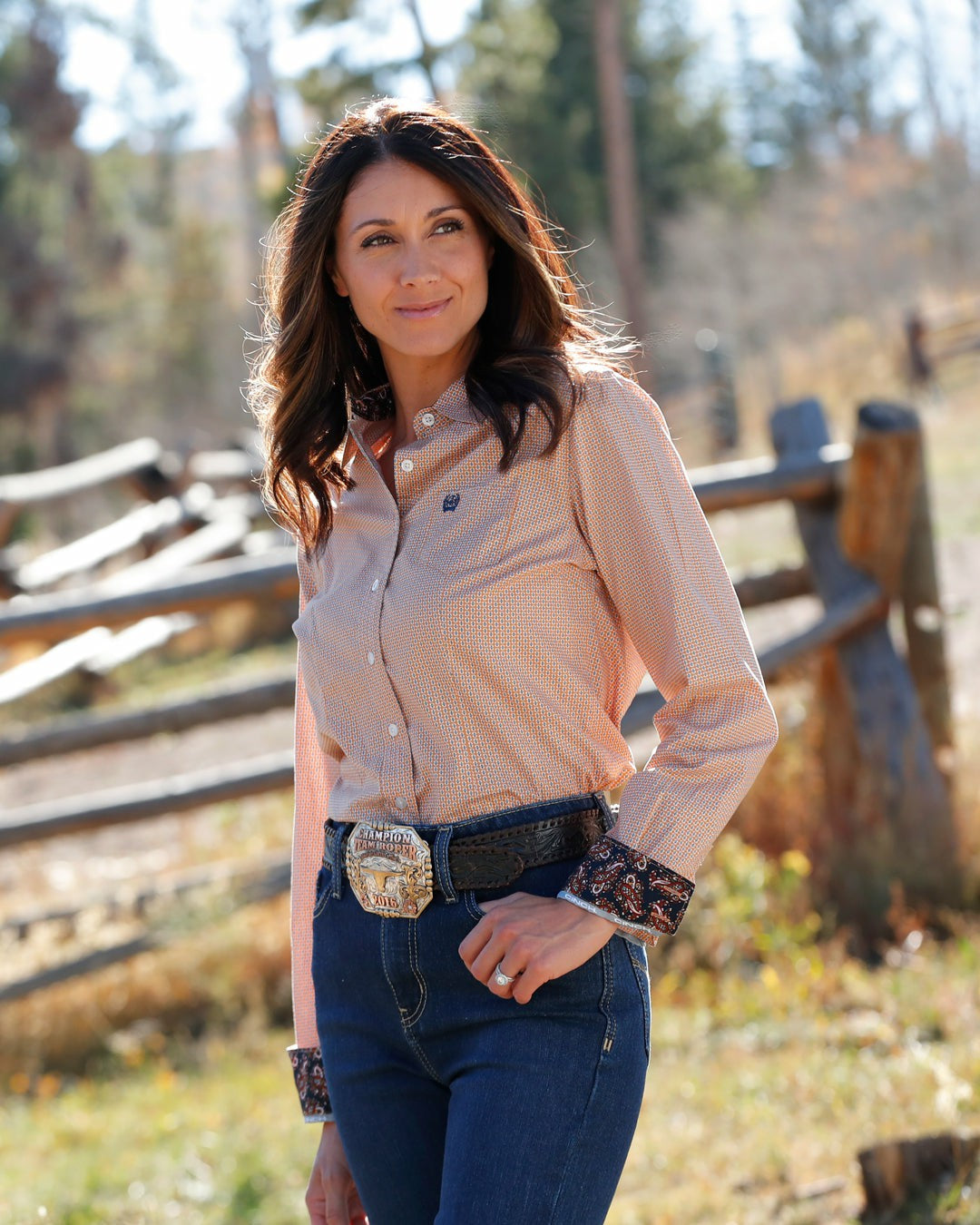 Cinch Arena Fit Button-Down Western Shirt