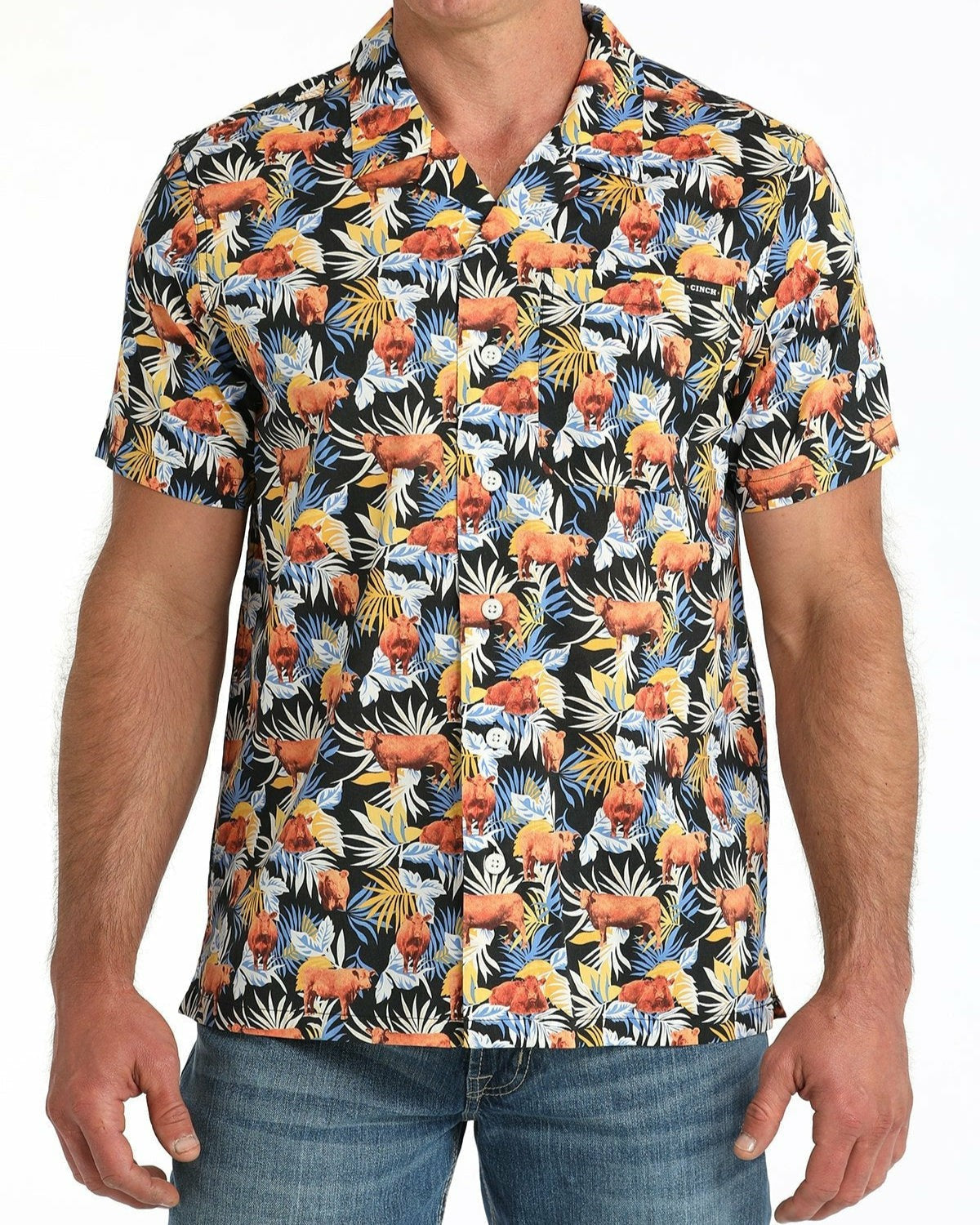 Cinch Aloha Angus Camp Shirt