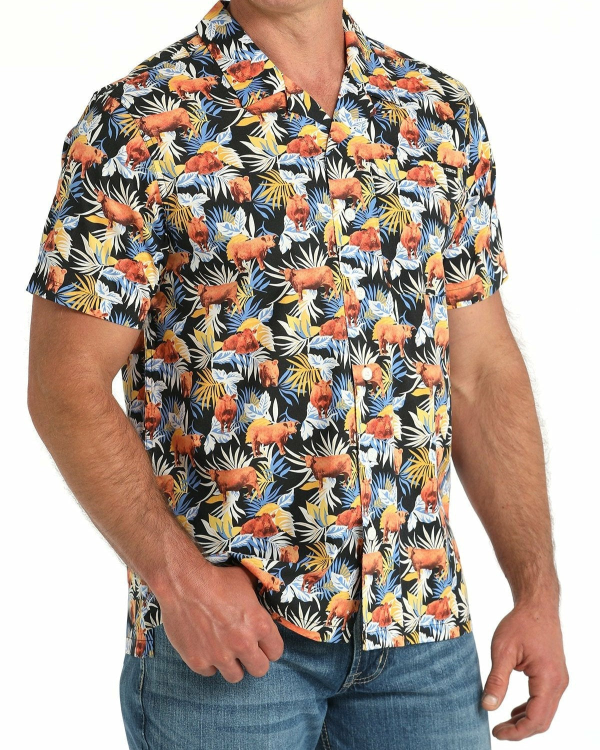 Cinch Aloha Angus Camp Shirt