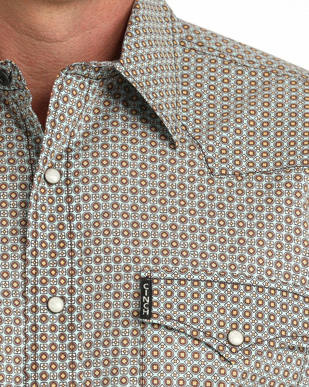 Cinch Men’s Modern Fit Snap Front Western Shirt