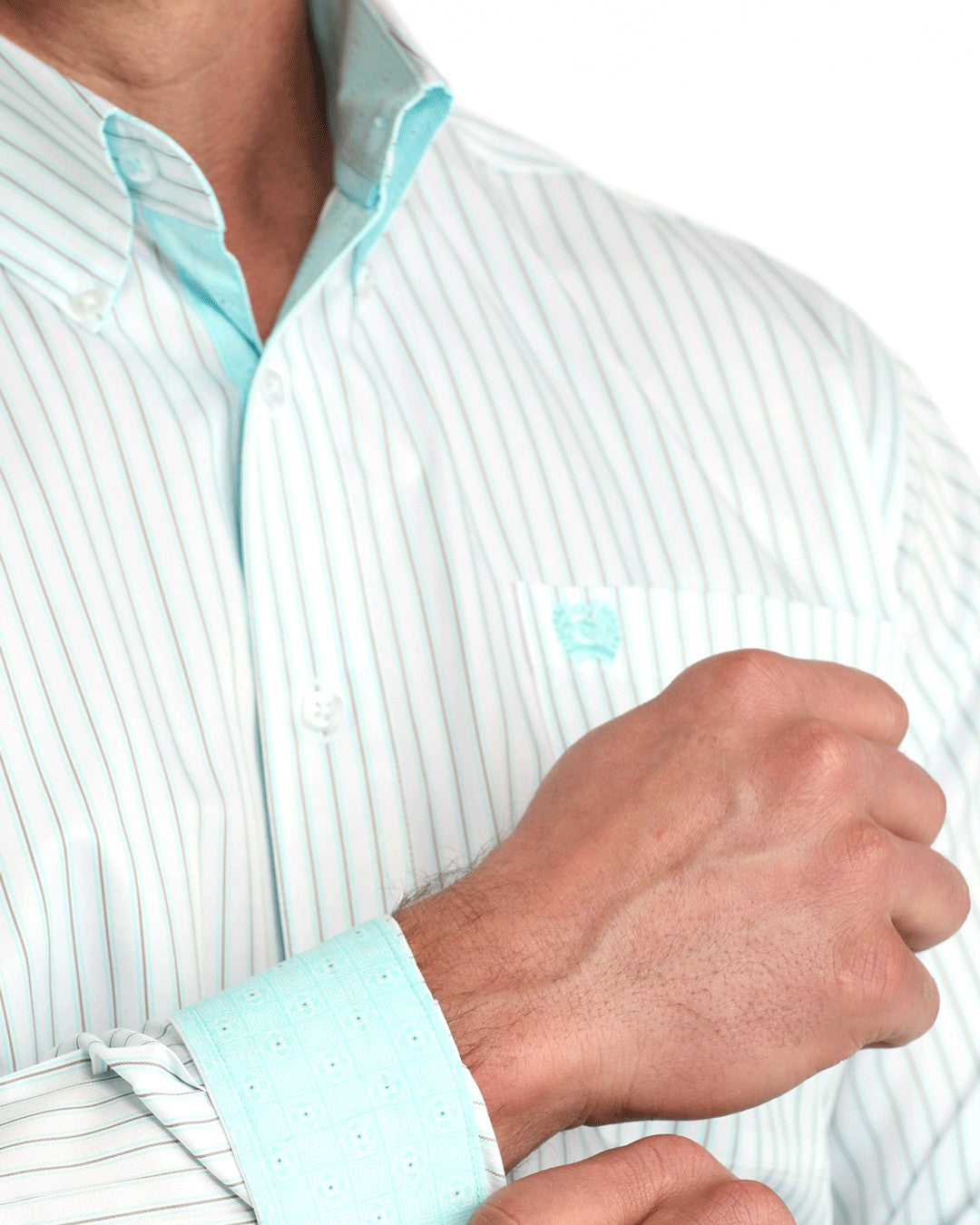 Cinch Men’s TENCEL™ Classic Fit Button-Down Western Shirt