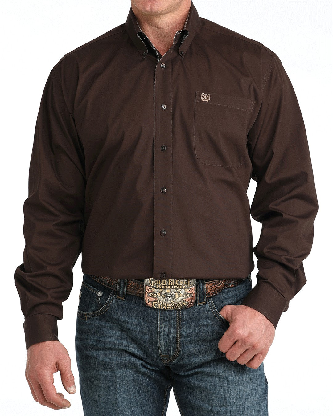 Cinch Stretch Classic Fit Button-Down Western Shirt