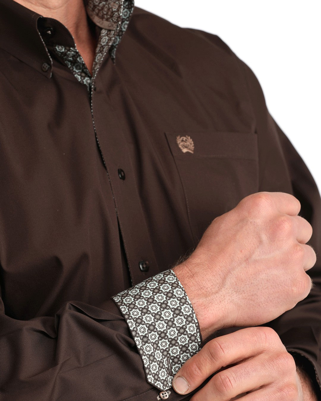 Cinch Stretch Classic Fit Button-Down Western Shirt