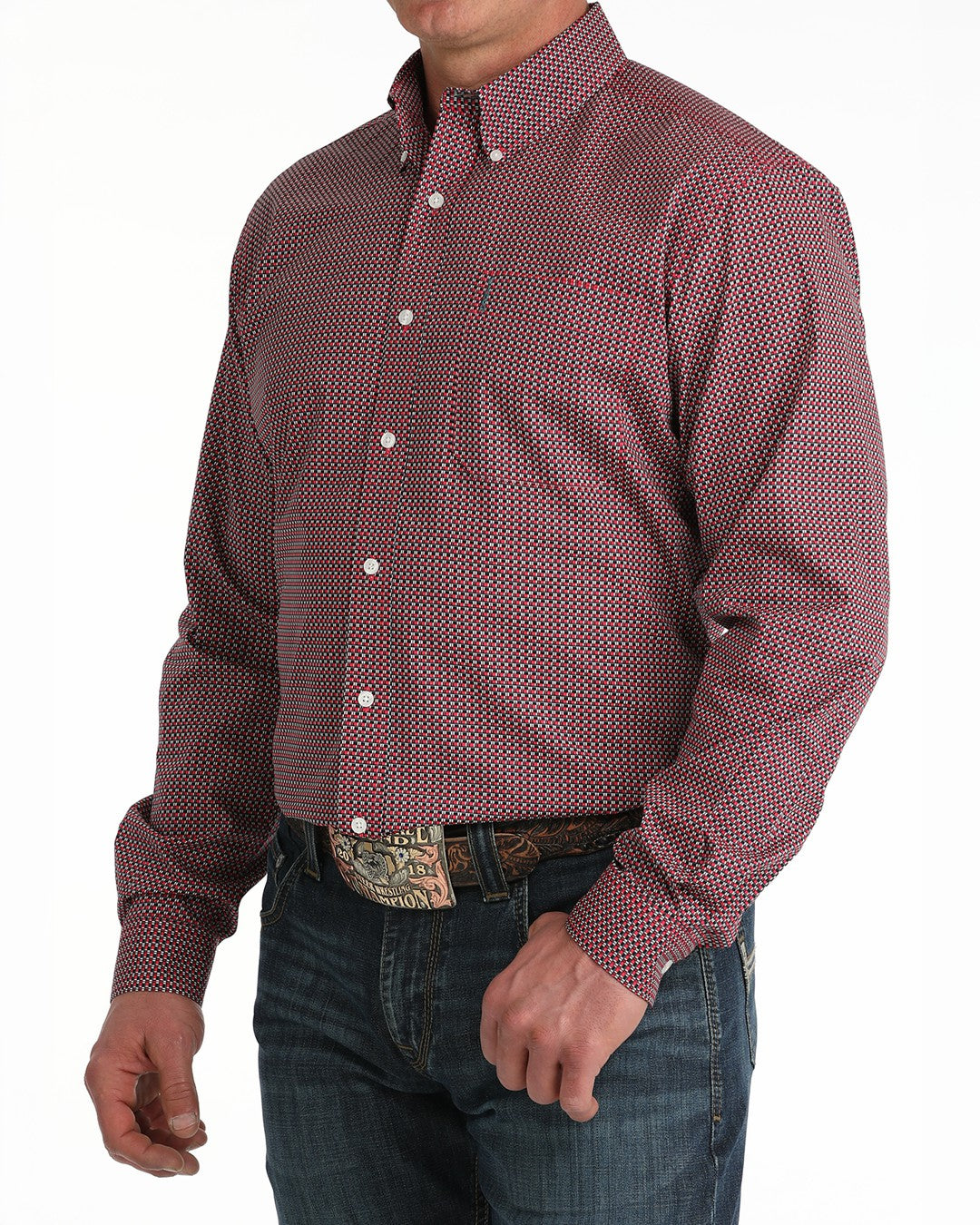 Cinch Men’s Modern Fit Button-Down Western Shirt