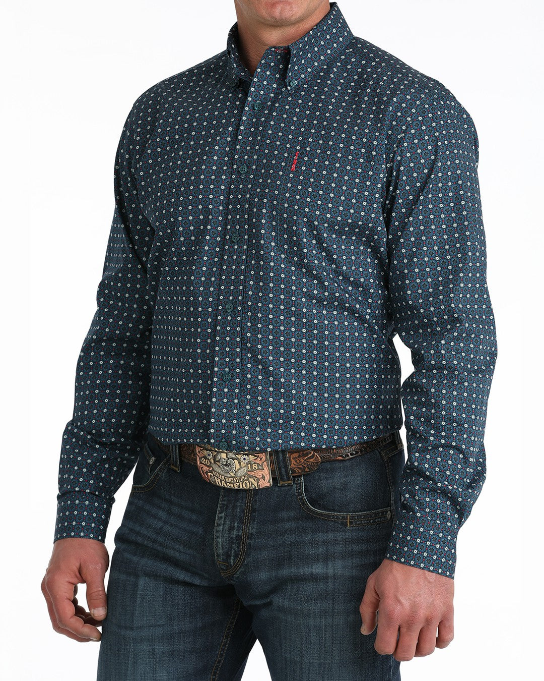 Cinch Men’s Modern Fit Button-Down Western Shirt