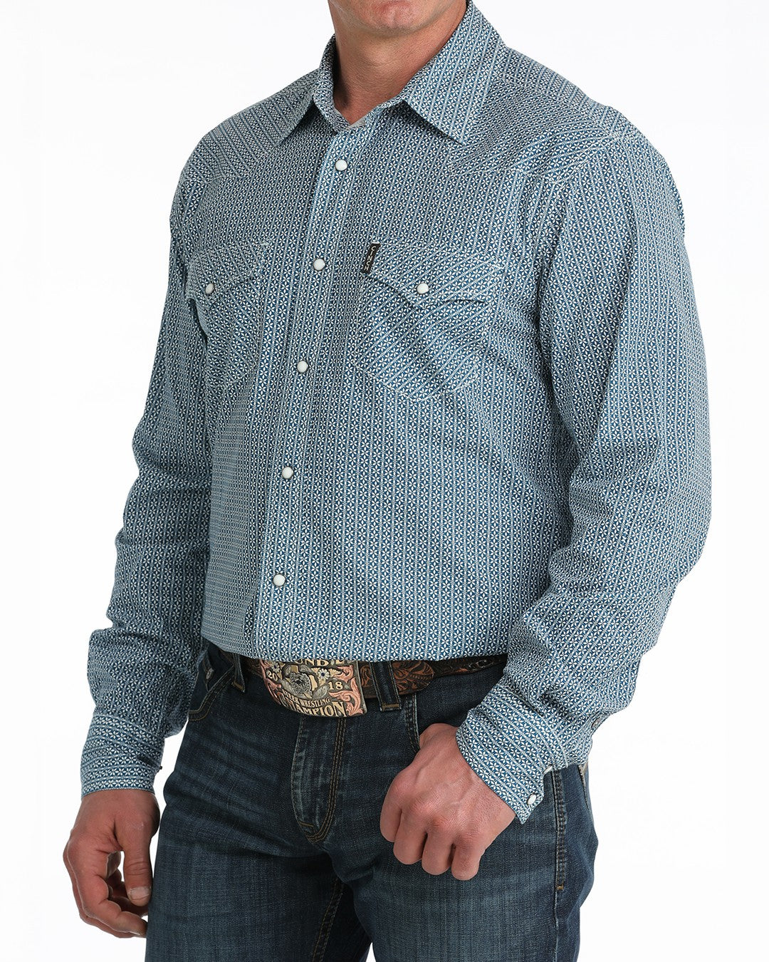 Cinch Men’s Modern Fit Snap Front Western Shirt