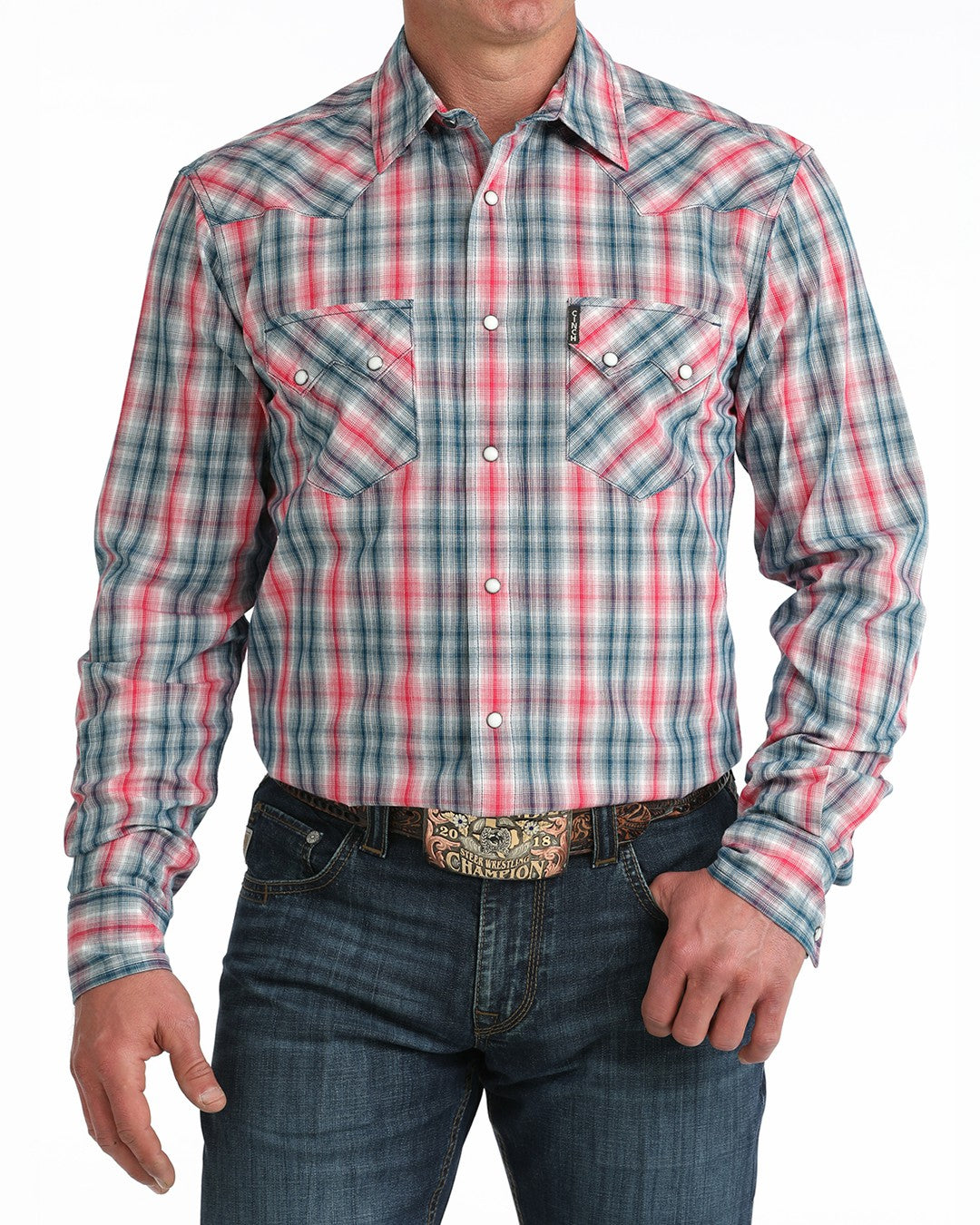 Cinch Men’s Modern Fit Snap Front Western Shirt