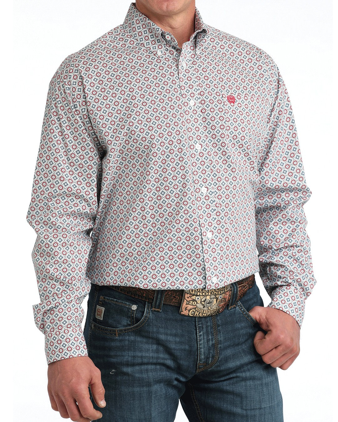 Cinch Stretch Classic Fit Button-Down Western Shirt