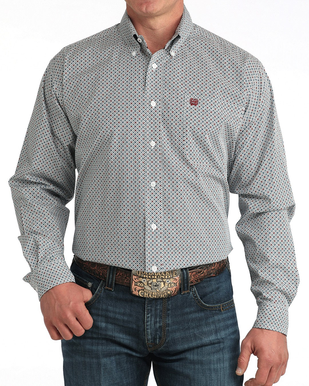 Cinch Classic Fit Button-Down Western Shirt