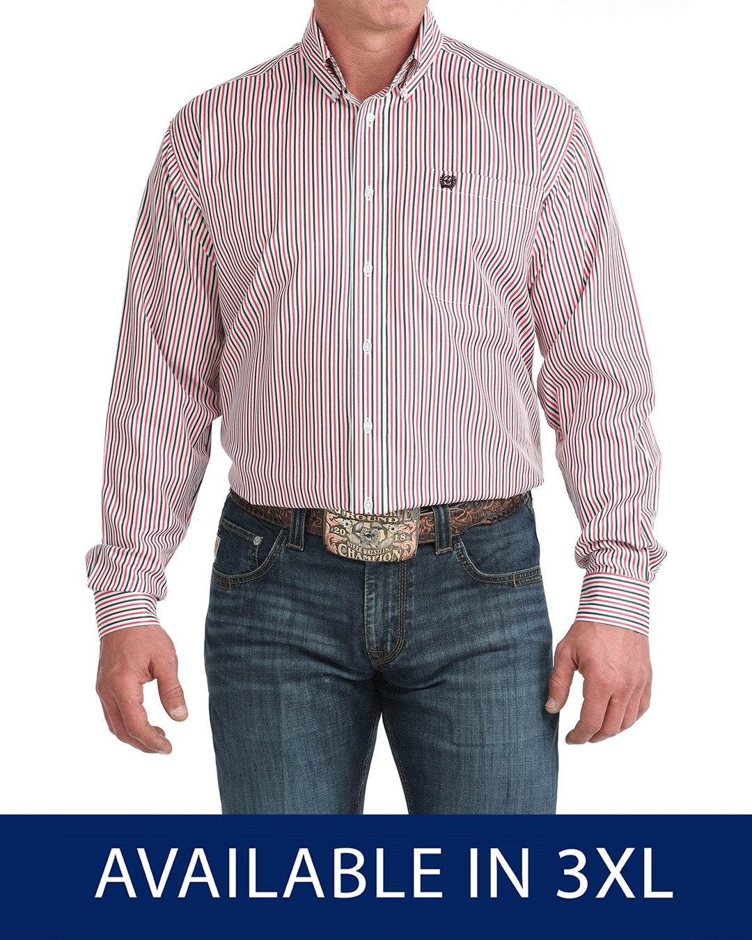 Cinch Men’s TENCEL™ Classic Fit Button-Down Western Shirt