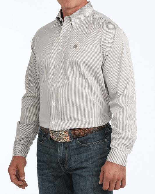 Cinch Men’s TENCEL™ Classic Fit Button-Down Western Shirt