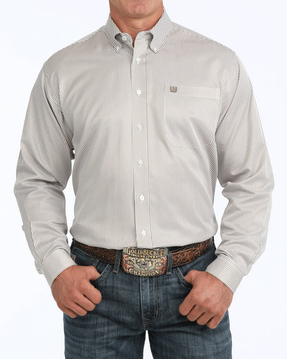 Cinch Men’s TENCEL™ Classic Fit Button-Down Western Shirt